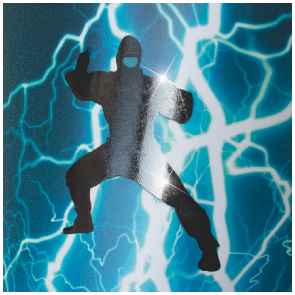 Skolans kon Ninja Power | petrol/svart