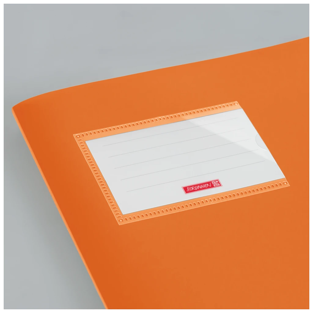 Omslag till broschyr FACT!pp | 215×308 mm, A4, orange