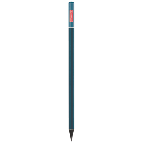 Blyertspenna Colour Code | HB, ergonomisk 3-kantad form, denim