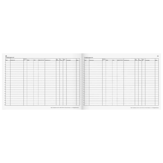 Försäljningsjournal A4L | A4 quer