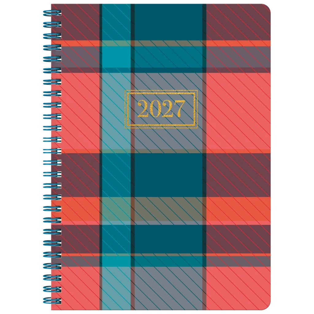 Dagbok Design “Tartan” | A5, plast