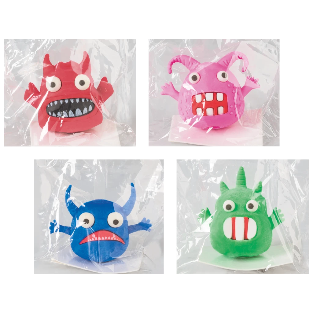 Suddgummi “Monster” 3D | sorterat