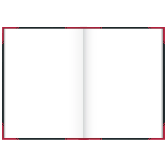 Anteckningsbok Kina bok | A6, blank, svart