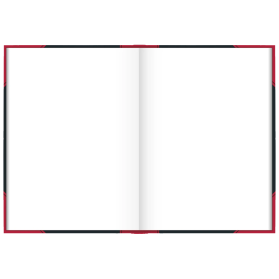 Anteckningsbok Kina bok | A4, blank, svart