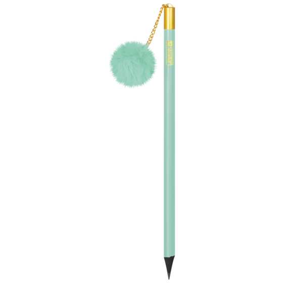 Blyertspenna “Pom-pom” Colour Code | HB, runt, mint