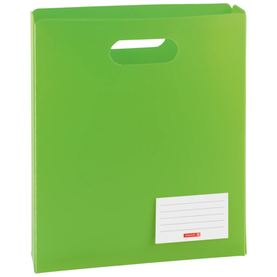Box för häften FACT!pp | A4, Påfyllningsnivå: 50 mm, kiwi