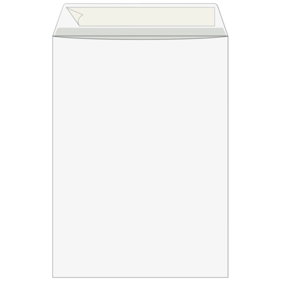 Kuvert | 162×229 mm, C5, 90 g/m², vit, 25 styck