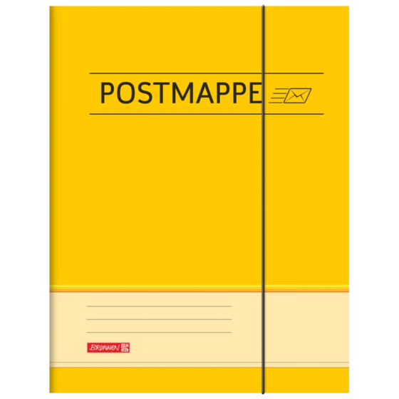 Postmapp | A4, Påfyllningsnivå: 16 mm, gul