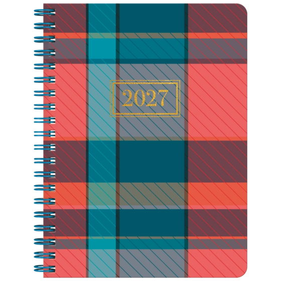 Dagbok Design “Tartan” | A6, plast