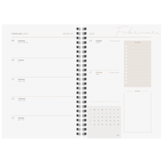 Dagbok Design “Argyle” | A5, plast