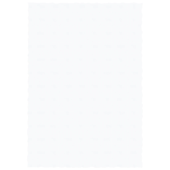 Multifunktionellt papper Universalpapper handgjort papper | A4, 90 g/m², vit, 25 blad