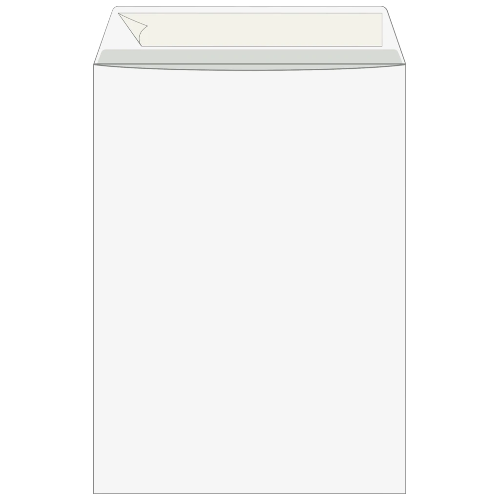 Kuvert | 229×324 mm, C4, 120 g/m², vit, 25 styck