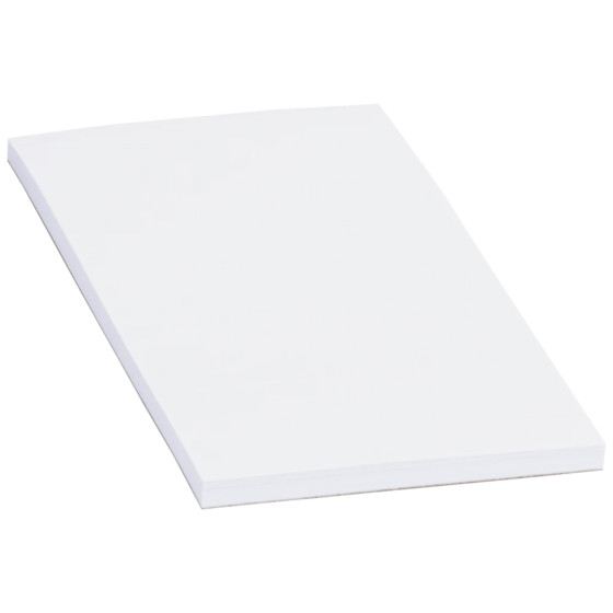 Anteckningsböcker “Gastronomi” | blank, 50 blad / 100 sidor, vit, 10 styck