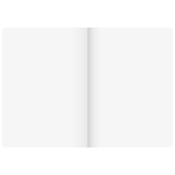 Anteckningsbok Premium FACT!plus Kladde | A4, blank, svart
