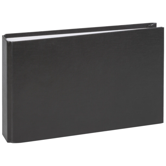 Bankfil | 245×160 mm, 2 ring pull-open mechanism, Ø 30 mm, Påfyllningsnivå: 20 mm, svart