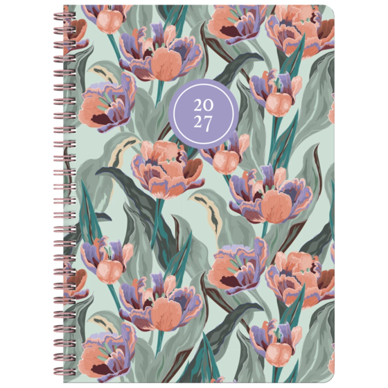 Dagbok Design “Botanical” | A5, plast