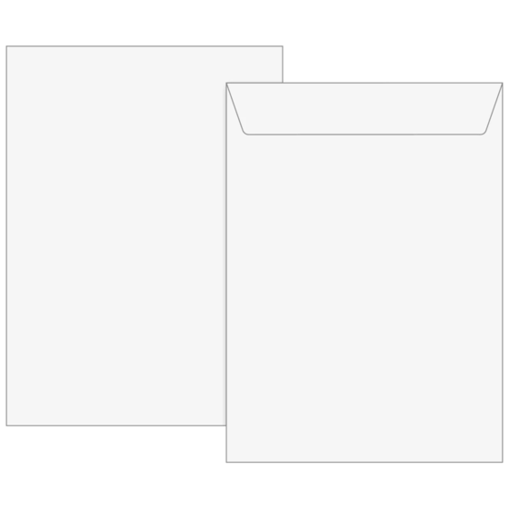 Kuvert | 229×324 mm, C4, 120 g/m², vit, 5 styck