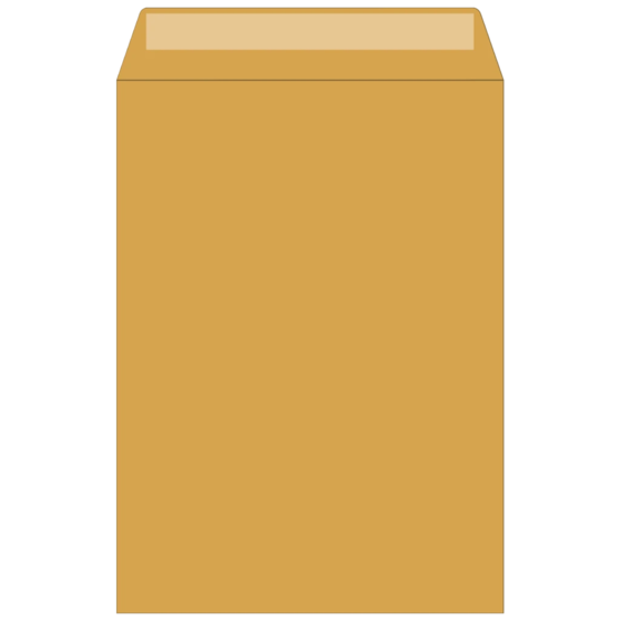 Kuvert | 229×324 mm, C4, 90 g/m², brun, 10 styck
