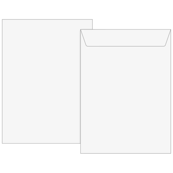 Kuvert | 162×229 mm, C5, 90 g/m², vit, 100 styck