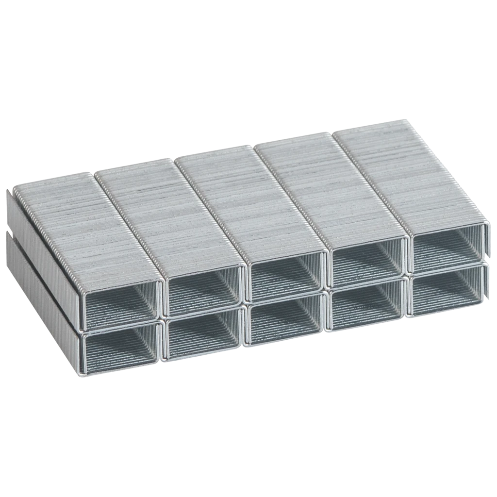 Häftklamrar | Typ 24/6, silver, 1000 styck