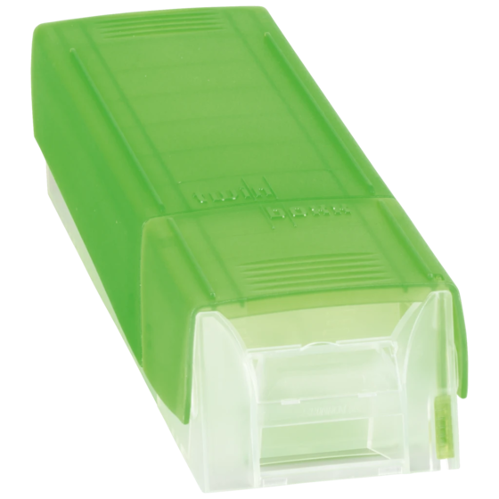 Box för indexkort “Twin Boxx” fylld | 230×94×66 mm, A8, maj grön