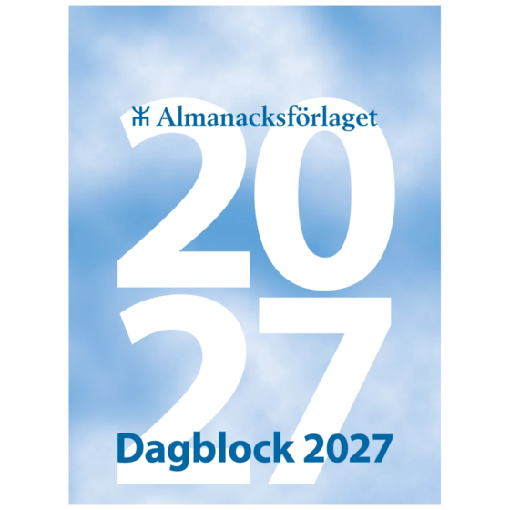 Dagblock | 5,3×7,1 cm, blå