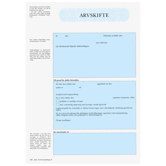 Arvskifte