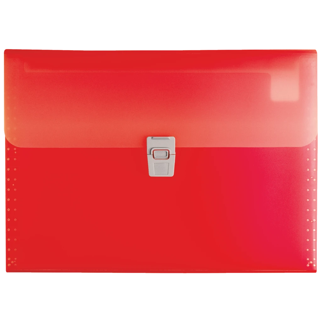 Dokumentmapp FACT!pp | A4, 10 fack, red