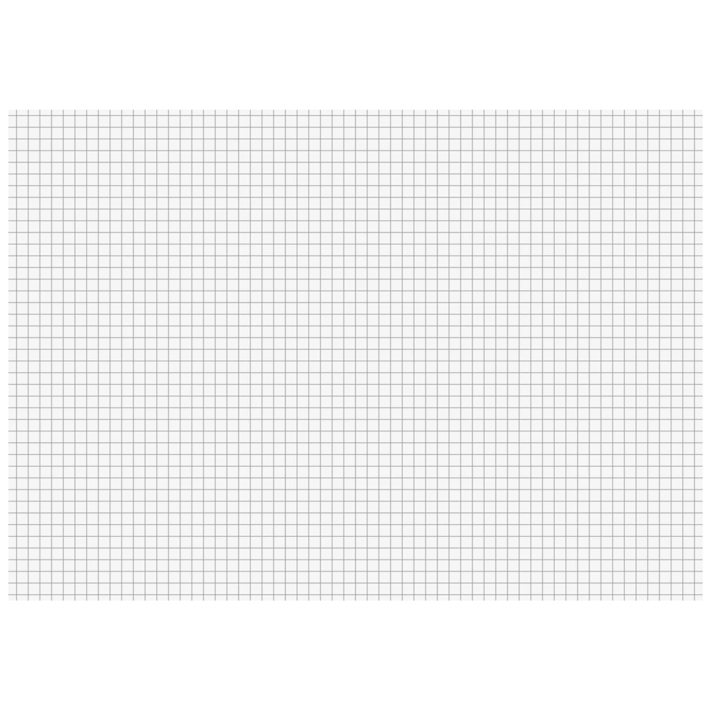 Indexkort | 297×210 mm, A4, 5 mm rutat, vit, 100 styck