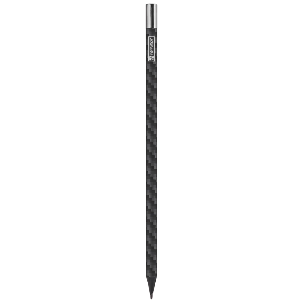 Blyertspenna “Magnetic Carbon” | HB, runt, svart/silver