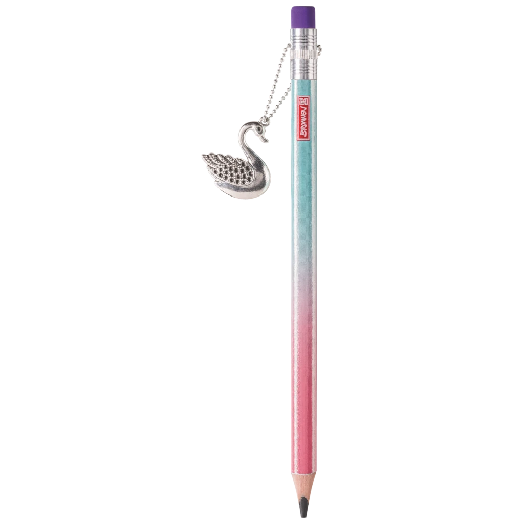 Tjock blyertspenna Unicorn Princess | HB, triangulär form