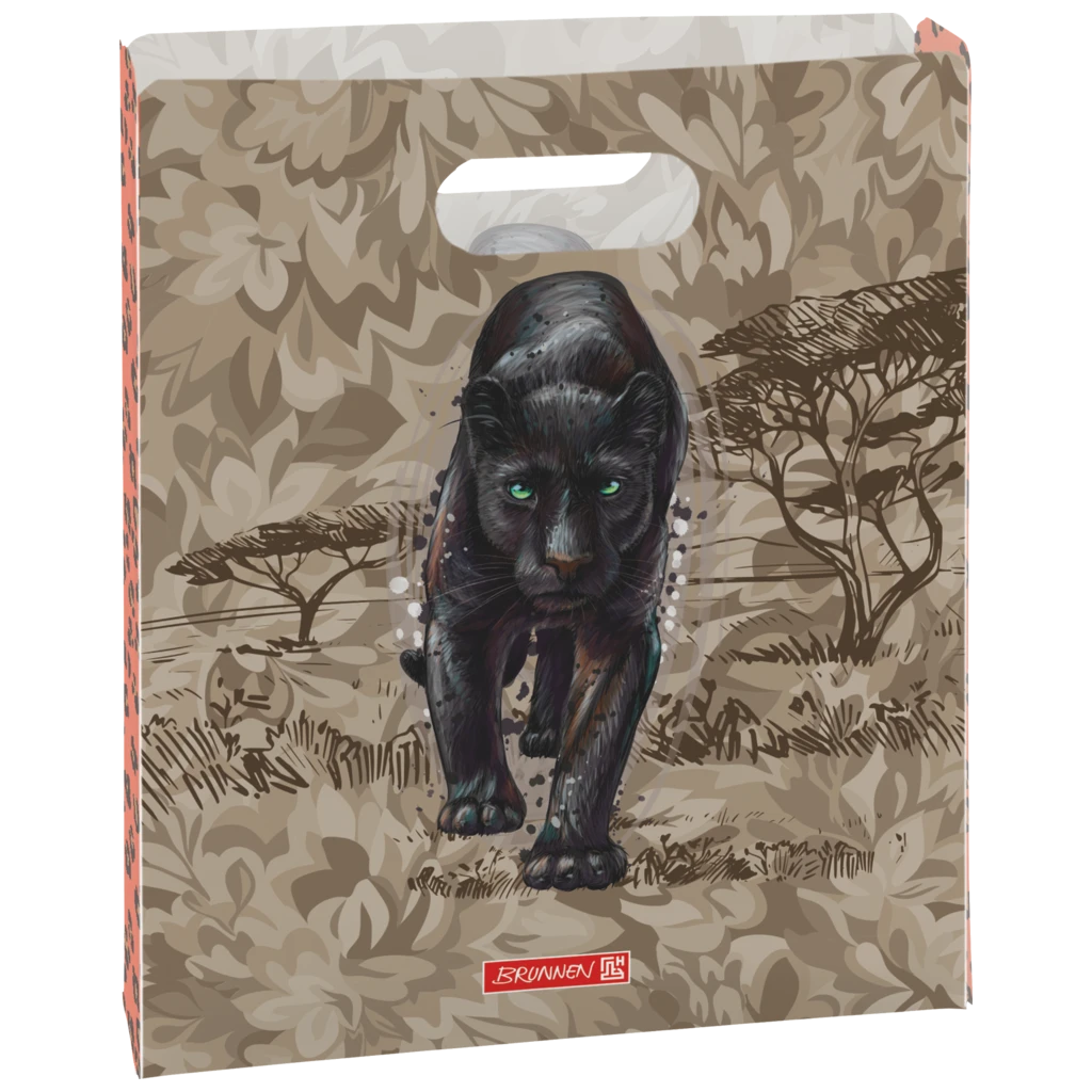 Box för häften “Panter” Safari World | A4, Påfyllningsnivå: 50 mm