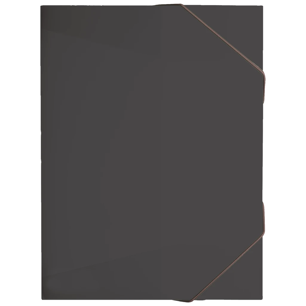 Dokumentmapp FACT!pp | A4, Påfyllningsnivå: 30 mm, onyx