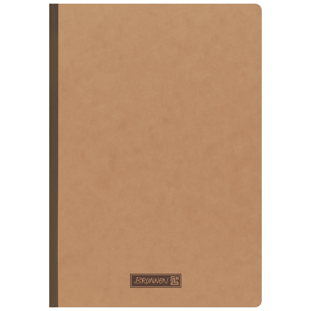 Anteckningsbok Premium FACT!plus Kladde | A4, linjerat, brun