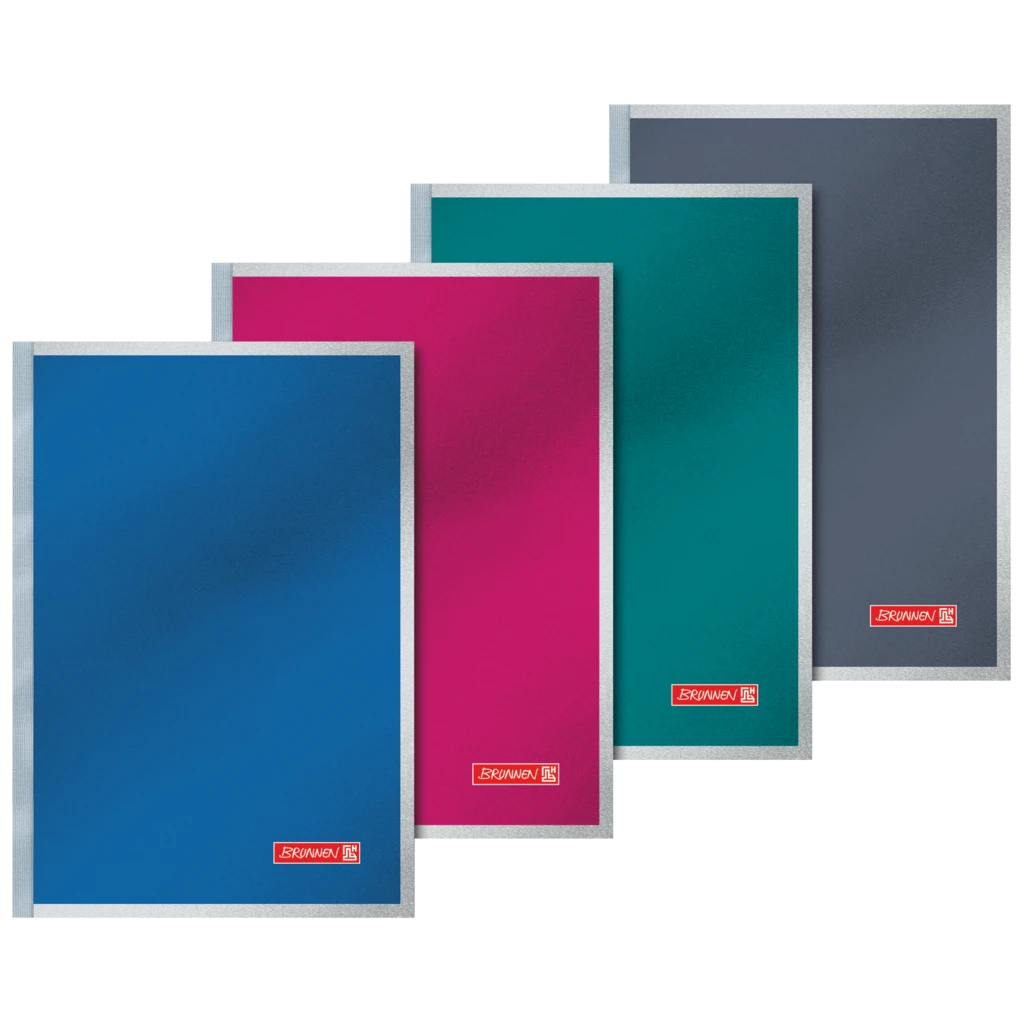 Anteckningsbok Premium Metallic | A5, rutat, sorterat