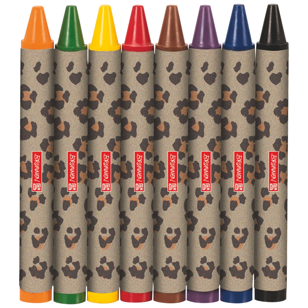 Wax Crayon Set Safari World | 8 piece(s)