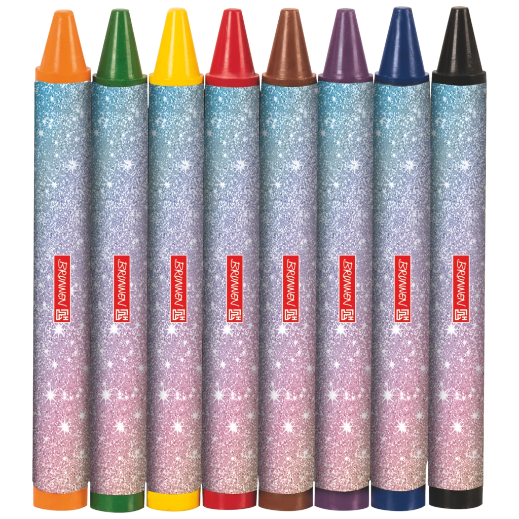 Wax Crayon Set Magic Butterfly | rosy/purple, 8 piece(s)