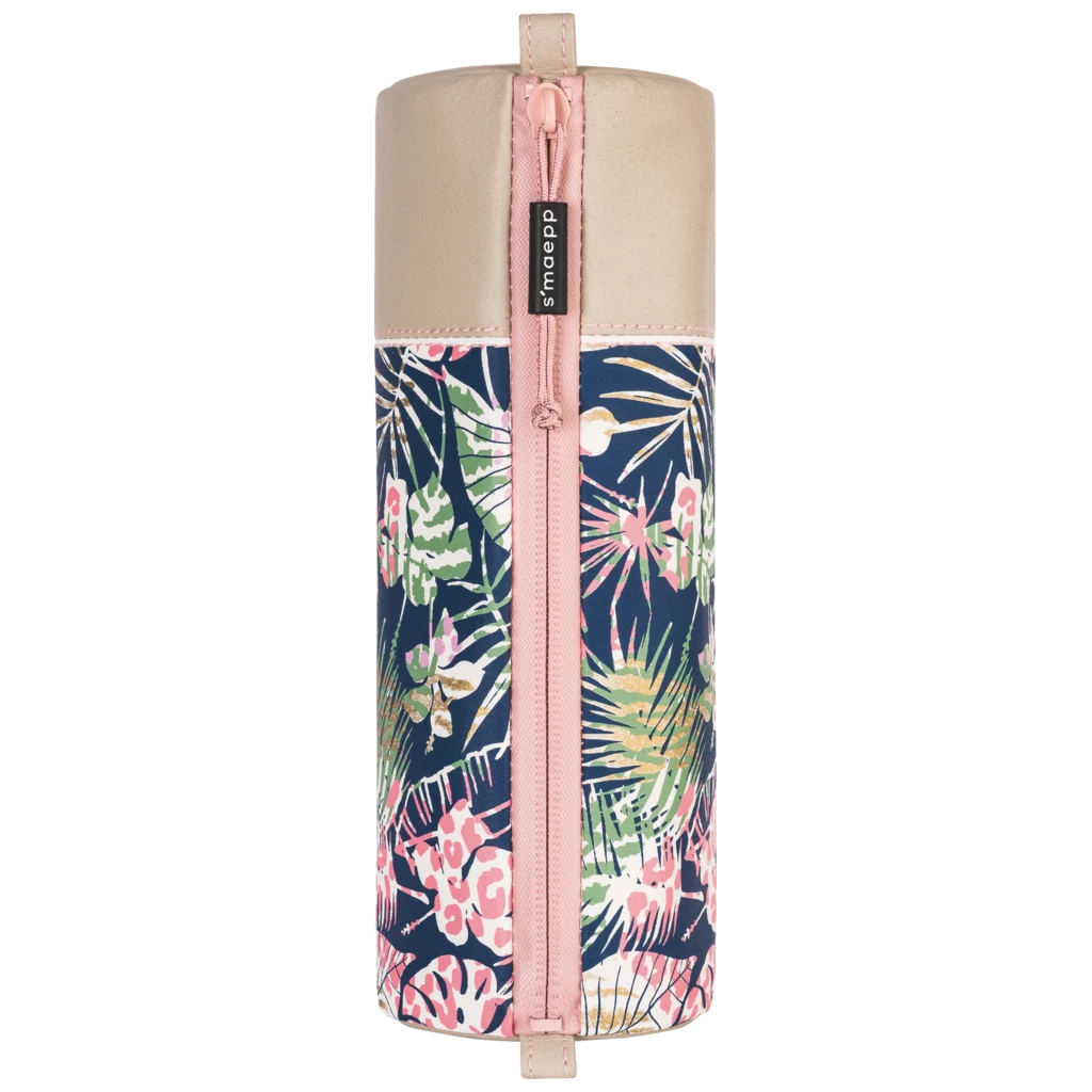 Pennskrin s'maepp M “Jungle Vibes” | beige/mångfärgad
