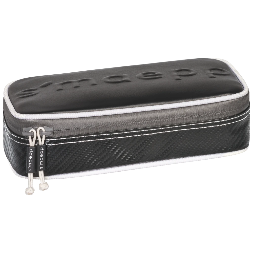 Pennskrin s'maepp XL “Carbon” | 1 flikar, svart/silver
