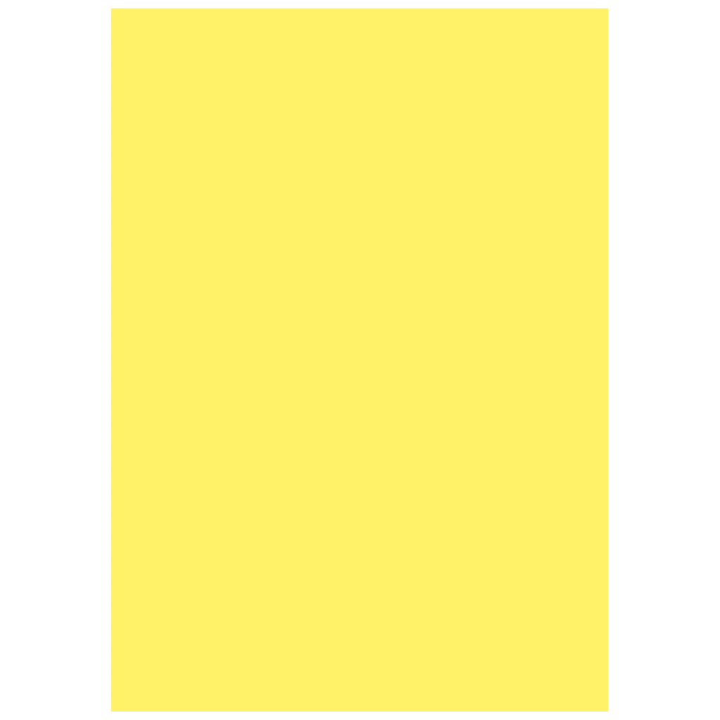 Multifunktionellt papper Universellt papper | A4, 160 g/m², gul, 25 blad