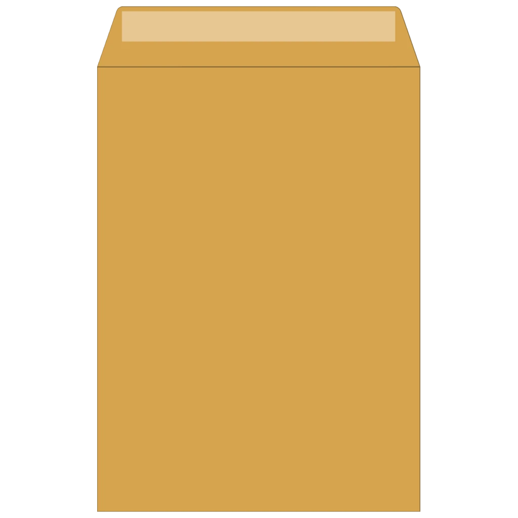 Kuvert | 162×229 mm, C5, 70 g/m², brun, 100 styck