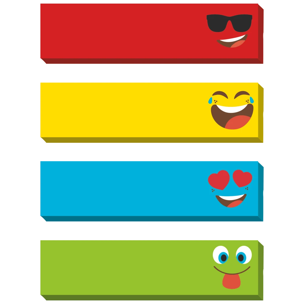 Märktabbar “Happy”
