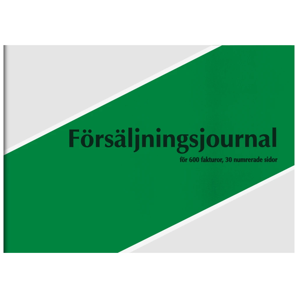 Försäljningsjournal A4L | A4 quer