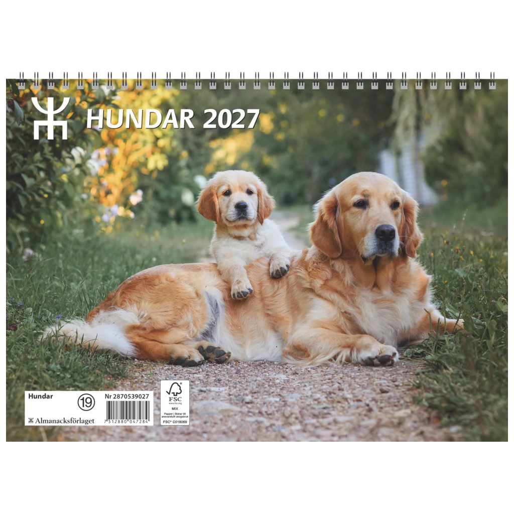 Hundar 2027 | 29×21 cm