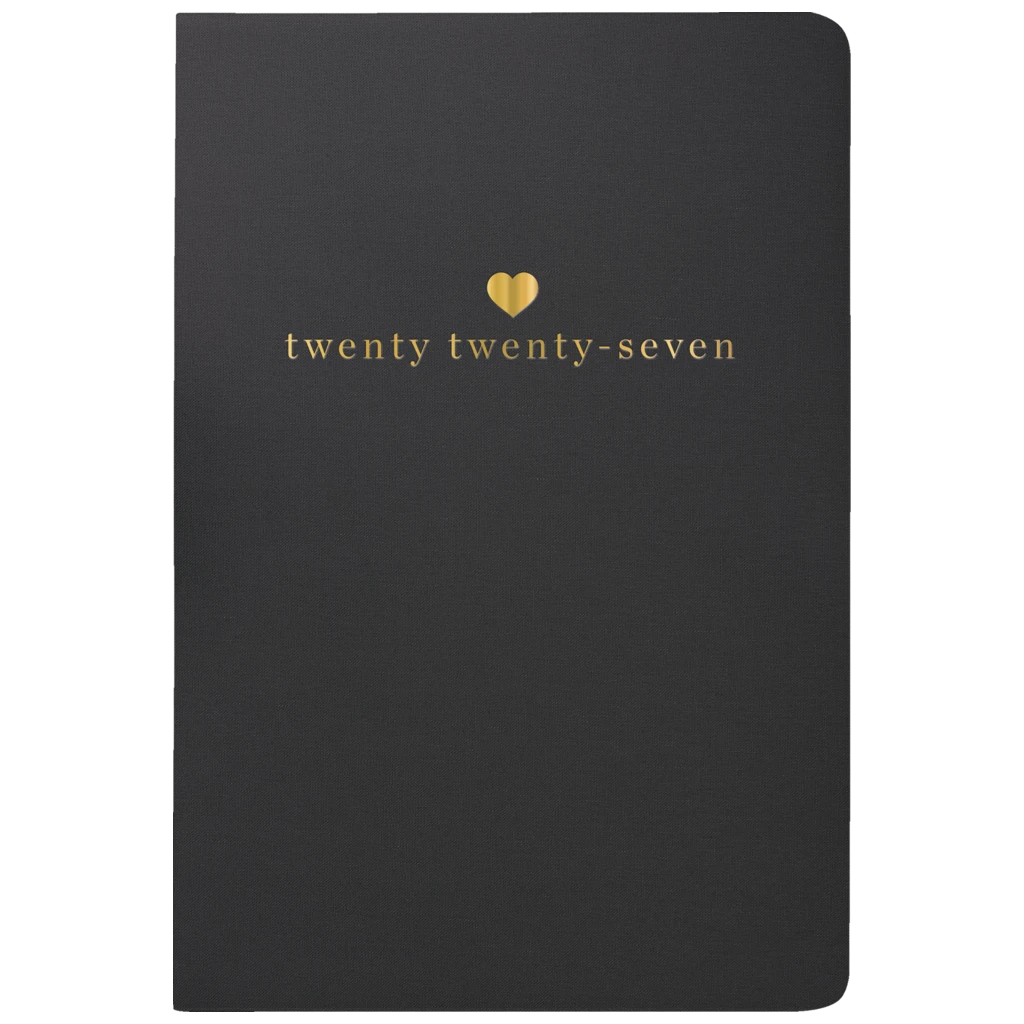 Fickkalender Agenda “Heart” | 8,2×12,8 cm, läderimitation
